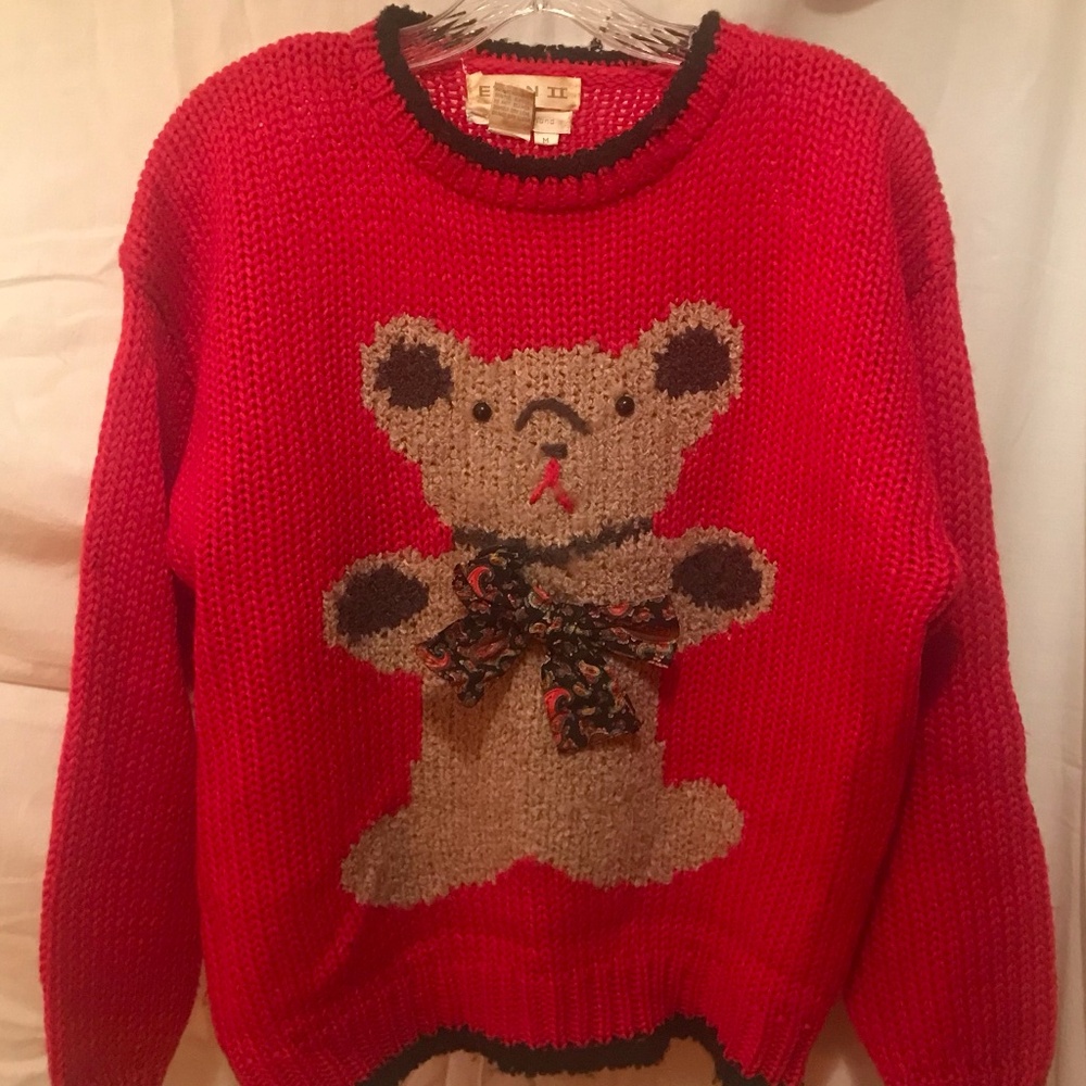 Warm Teddy Bear Joy Sweater